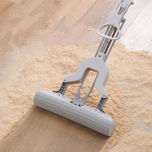 Hand-free Mop Of Household Retractable Mop To Clean The Floor, Which Is Used For Washing Durable Floor Cleaning